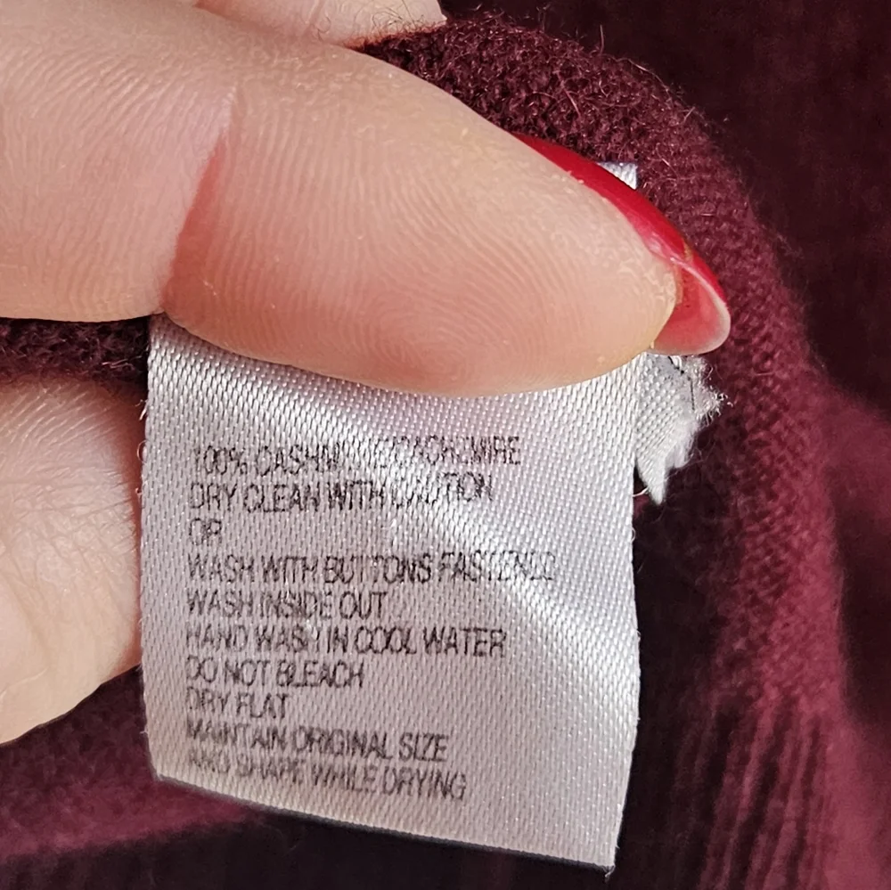 Black Brown 100% Cashmere Pullover Sweater in Men's L - Picture 16 of 16